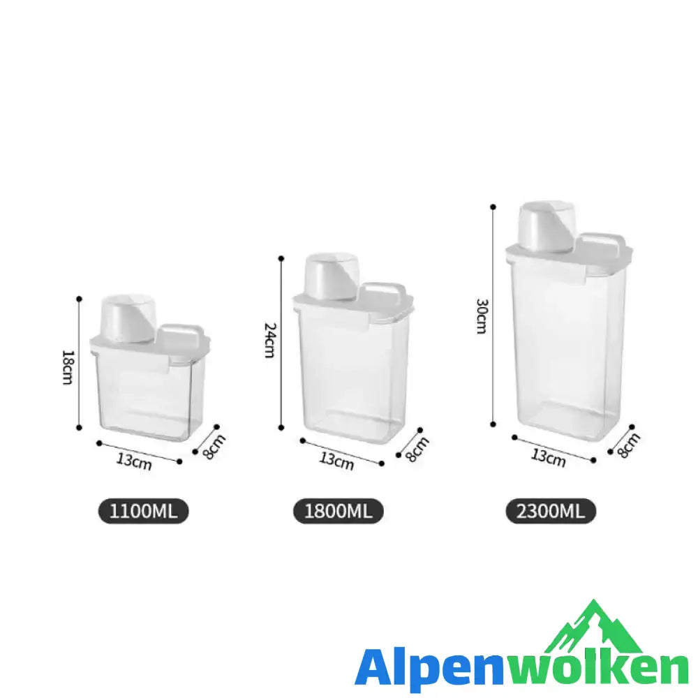 Alpenwolken - Aufbewahrungsbox für Getreide