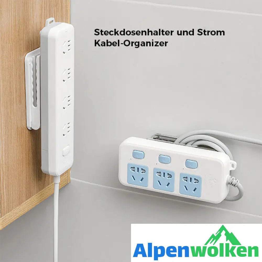 Alpenwolken - Aufbewahrungshalter für Stecker