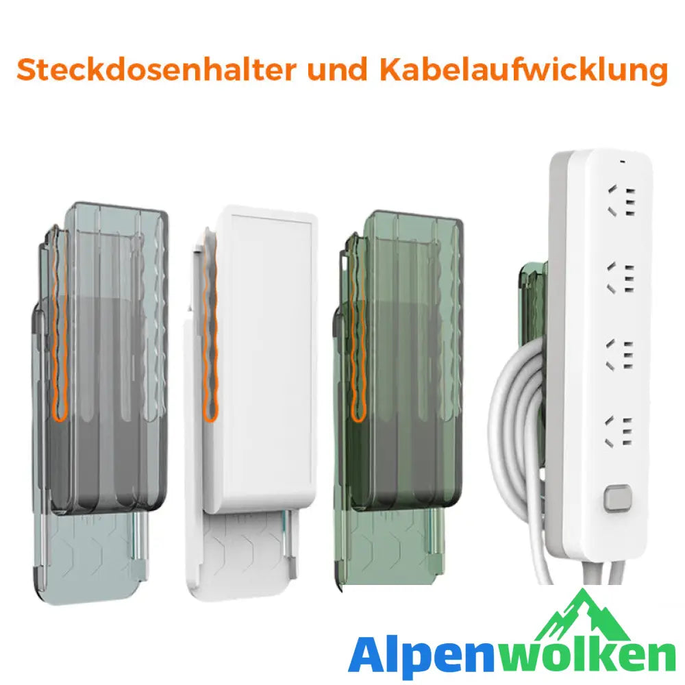 Alpenwolken - Aufbewahrungshalter für Stecker