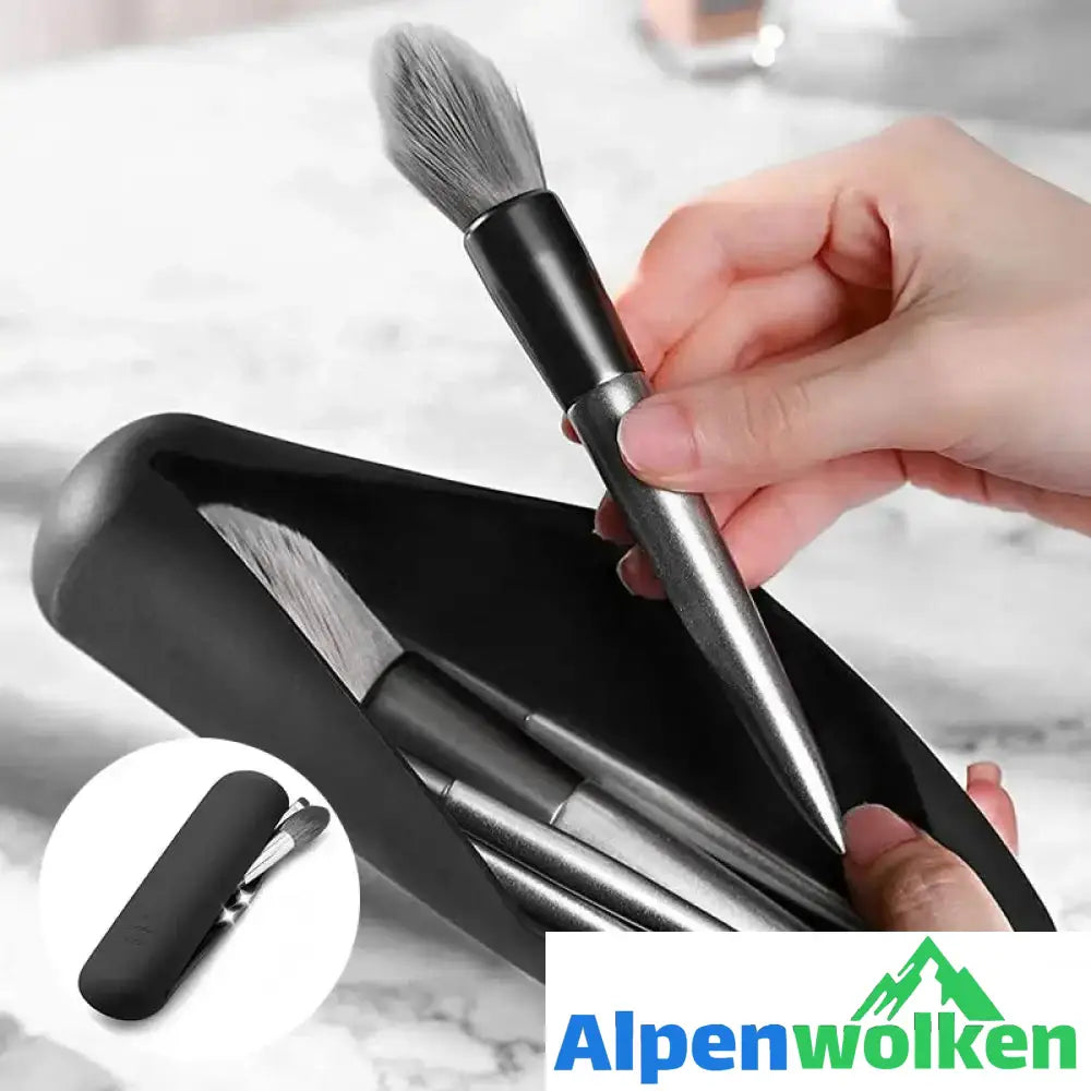 Alpenwolken - Aufbewahrungstasche für Make-up-Pinsel