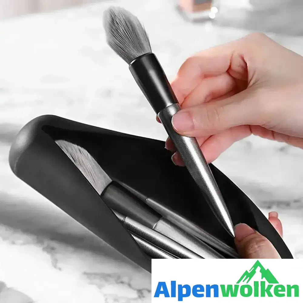 Alpenwolken - Aufbewahrungstasche für Make-up-Pinsel