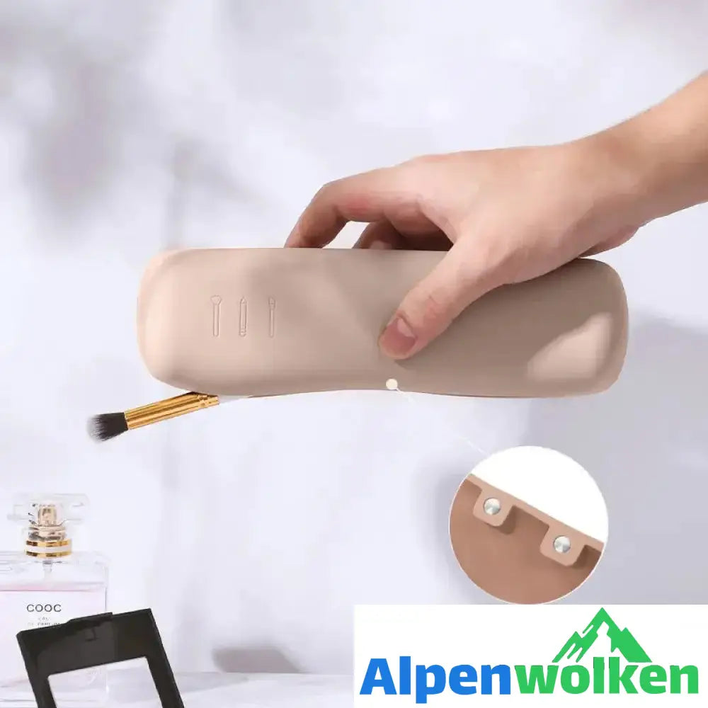 Alpenwolken - Aufbewahrungstasche für Make-up-Pinsel