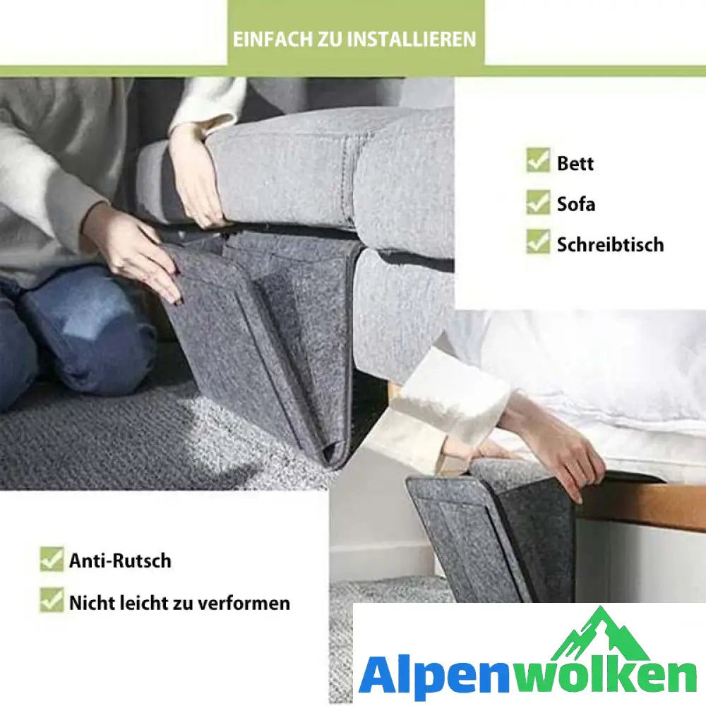 Alpenwolken - Aufbewahrungstasche mit Taschen zum Aufhängen