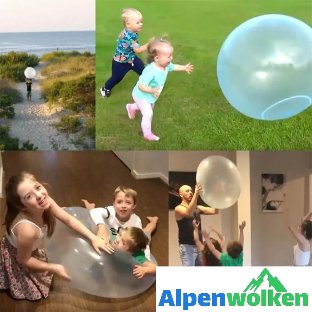 Alpenwolken - Aufblasbarer Reißfester Bubble Ball