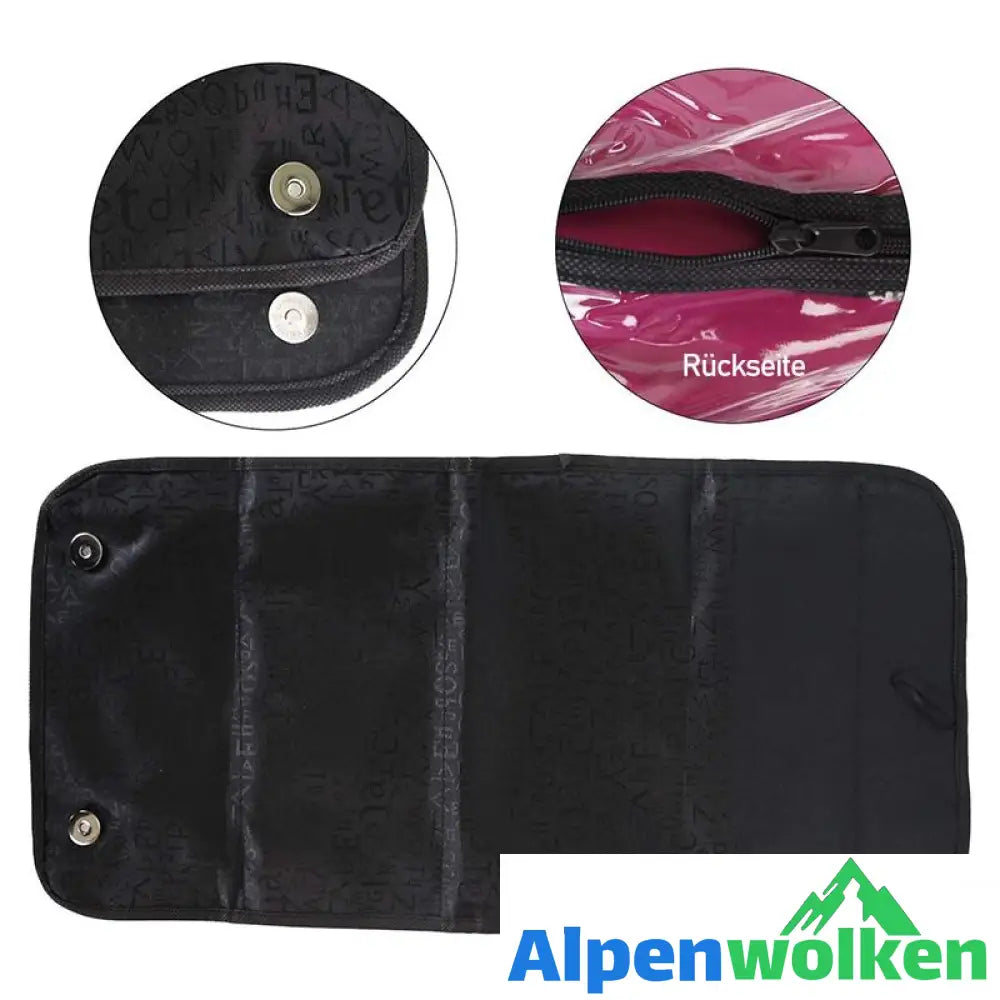 Alpenwolken - Aufgerollte Kosmetik Tasche