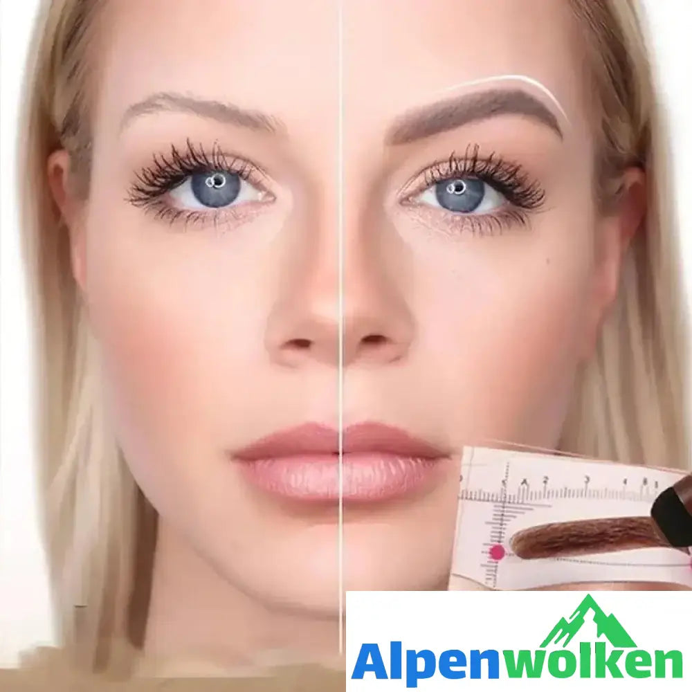 Alpenwolken - 🔥Augenbrauenschablone & Stempelset🔥