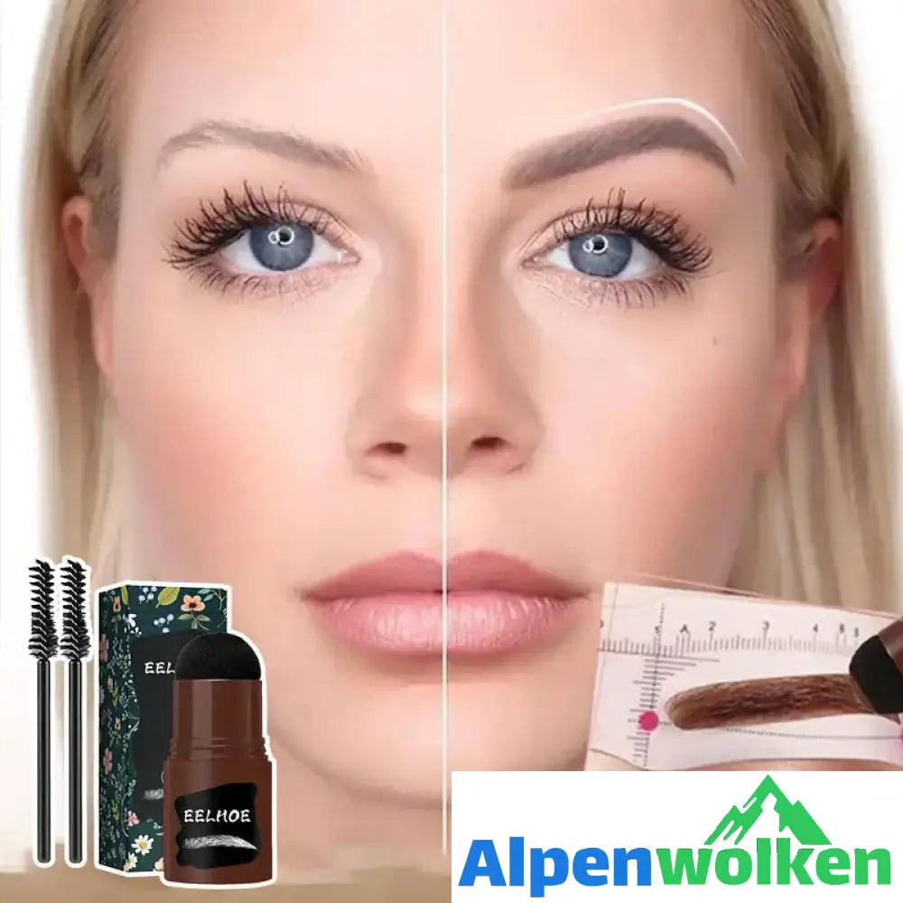 Alpenwolken - 🔥Augenbrauenschablone & Stempelset🔥