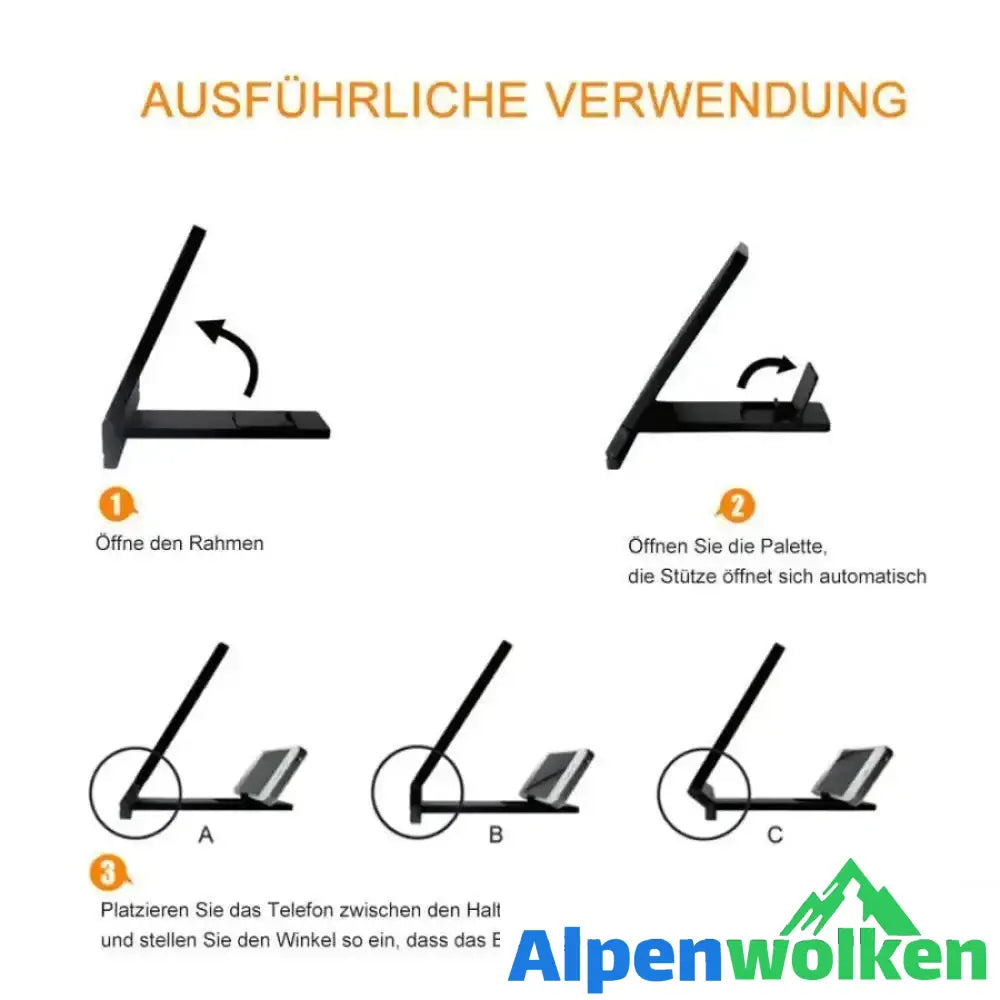 Alpenwolken - Augenschutz Handy-Bildschirmverstärker