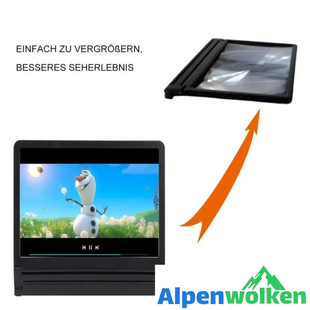 Alpenwolken - Augenschutz Handy-Bildschirmverstärker