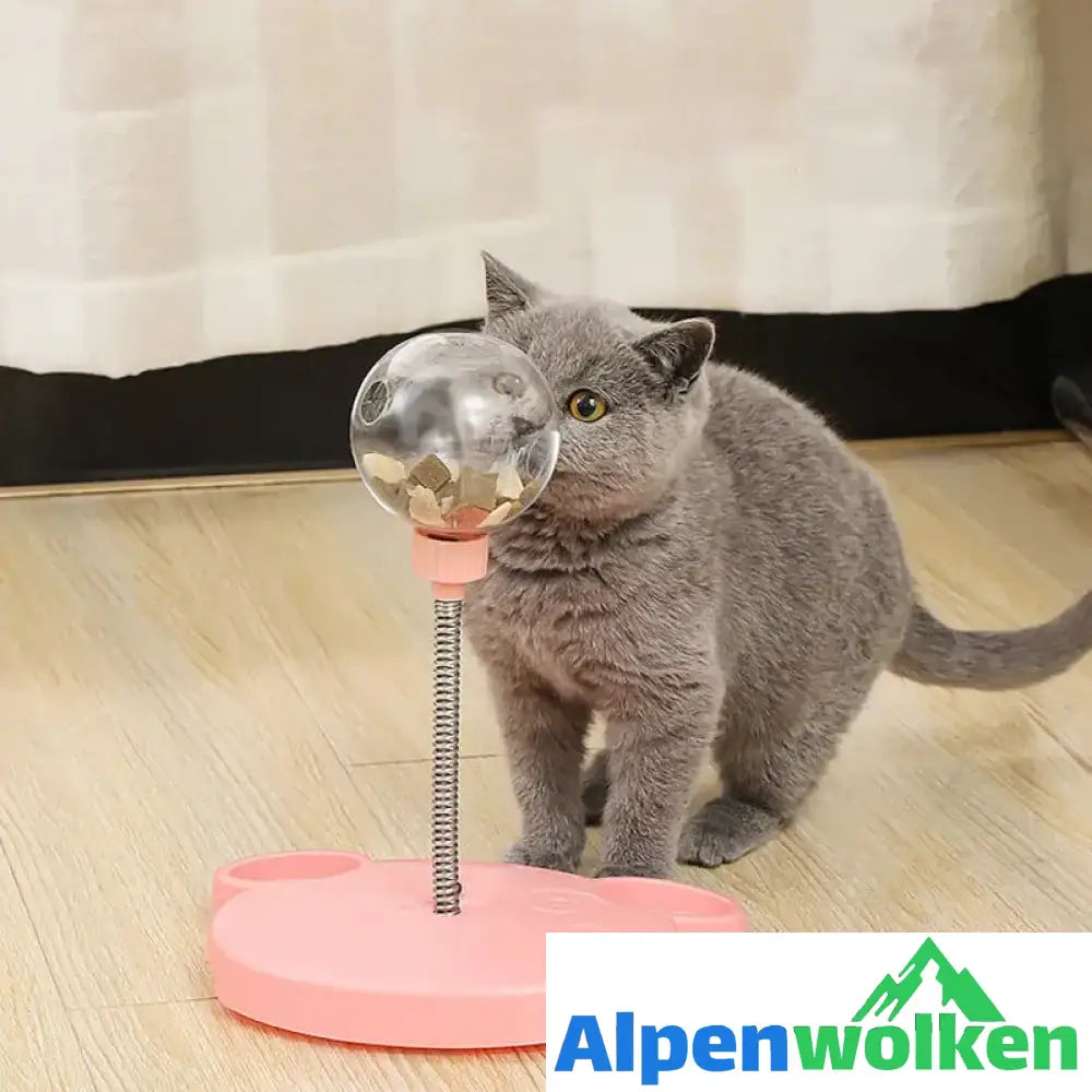 Alpenwolken - Auslaufender Leckerbissen-Ball Haustier-Futterautomat Spielzeug