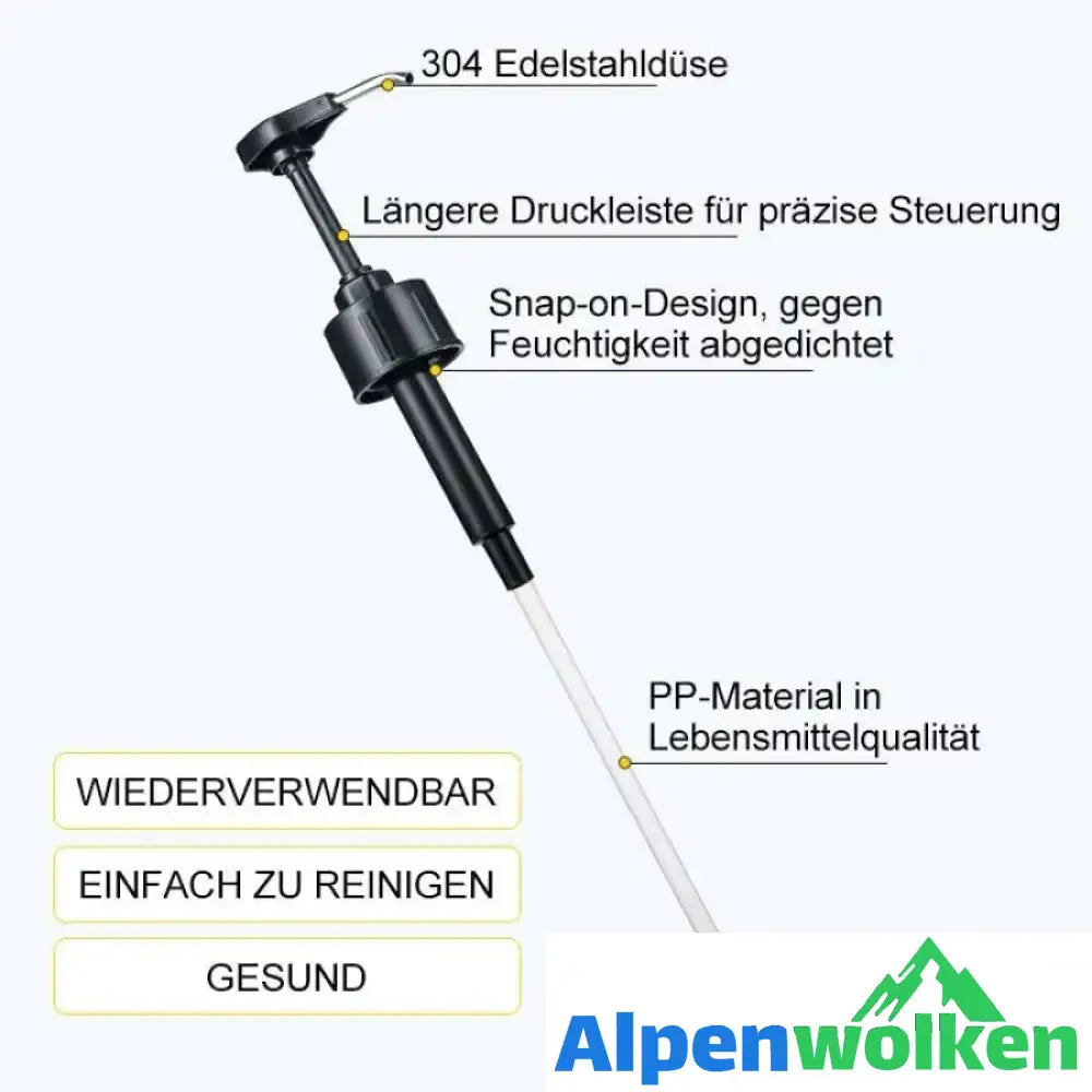 Alpenwolken - Austernsauce Flaschendüse