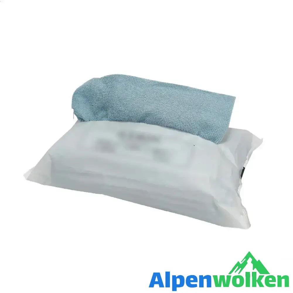 Alpenwolken - Ausziehbare saugfähige Mikrofasertücher Beutel 22*22cm*20pcs Blau