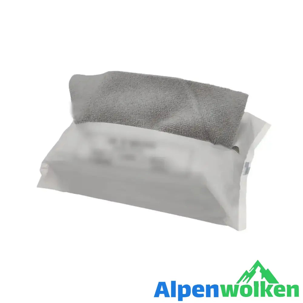 Alpenwolken - Ausziehbare saugfähige Mikrofasertücher Beutel 22*22cm*20pcs Grau