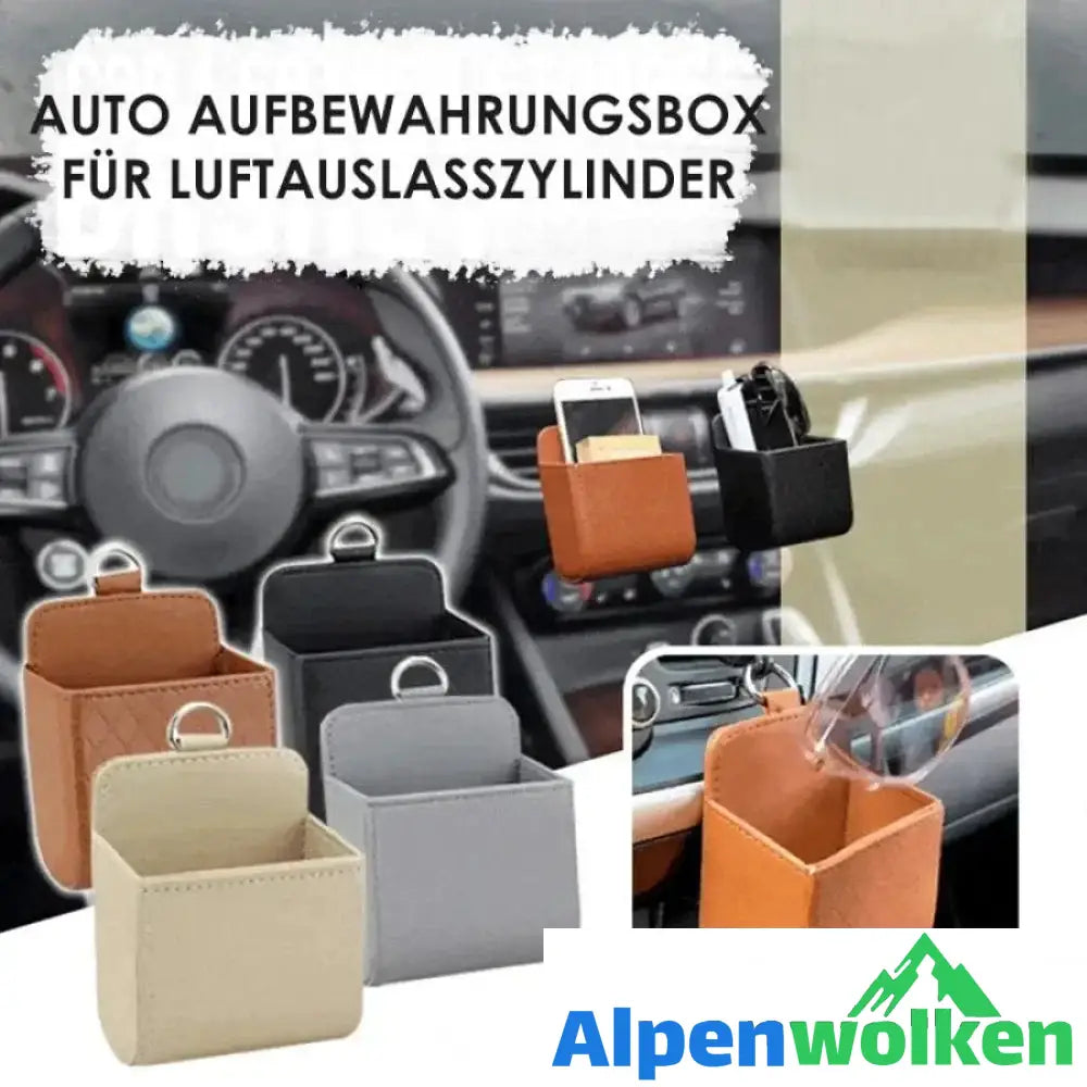 Alpenwolken - Auto Aufbewahrungsbox für Luftauslasszylinder