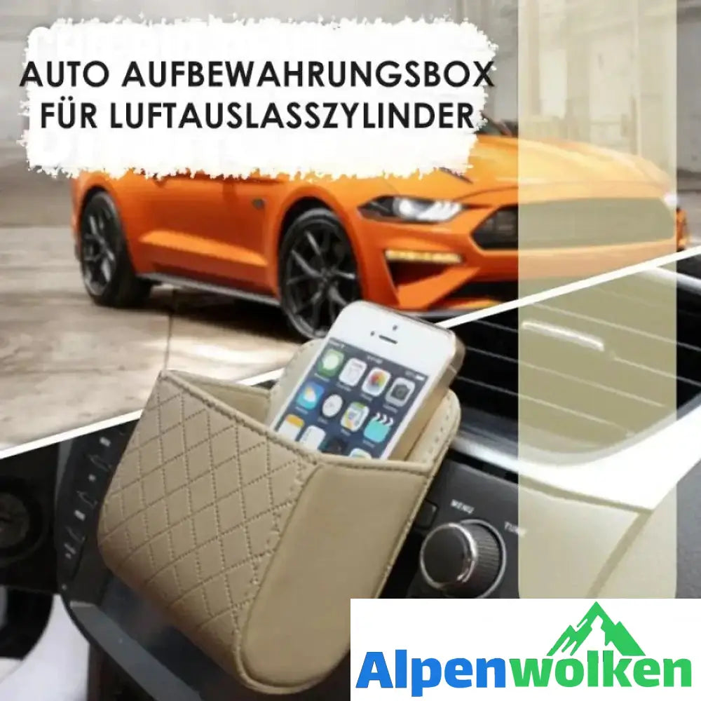 Alpenwolken - Auto Aufbewahrungsbox für Luftauslasszylinder