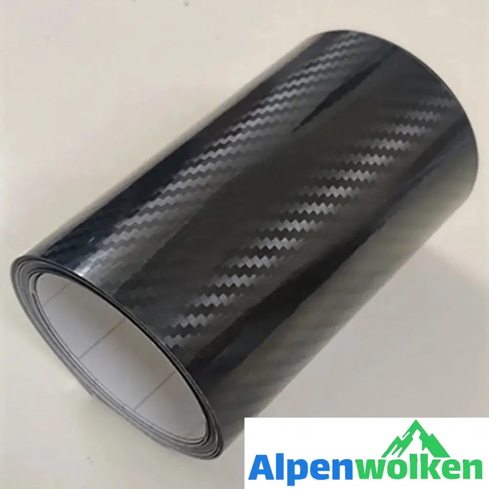 Alpenwolken - Auto-Carbonfaserfolie(30*152cm) 5D Kohlefaser schwarz