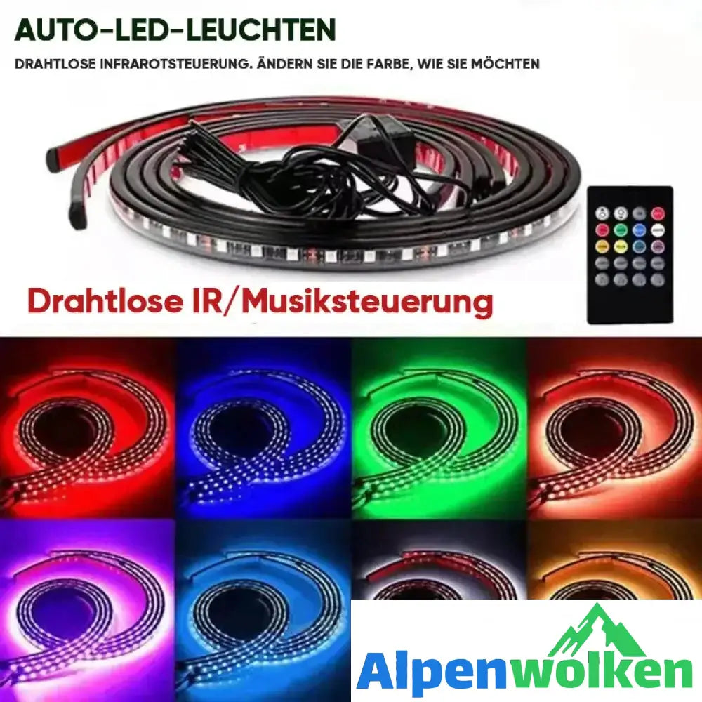 Alpenwolken - Auto-Chassis-Fernbedienung bunte Umgebungslichter