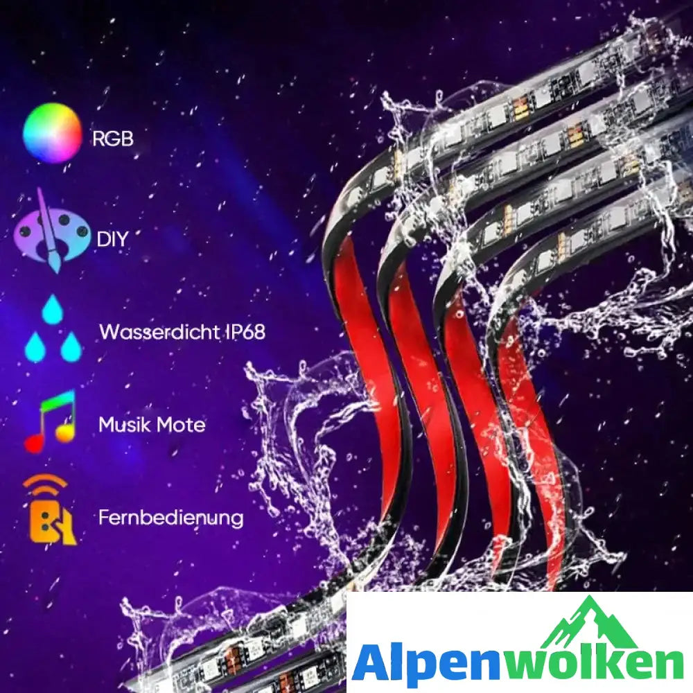 Alpenwolken - Auto-Chassis-Fernbedienung bunte Umgebungslichter