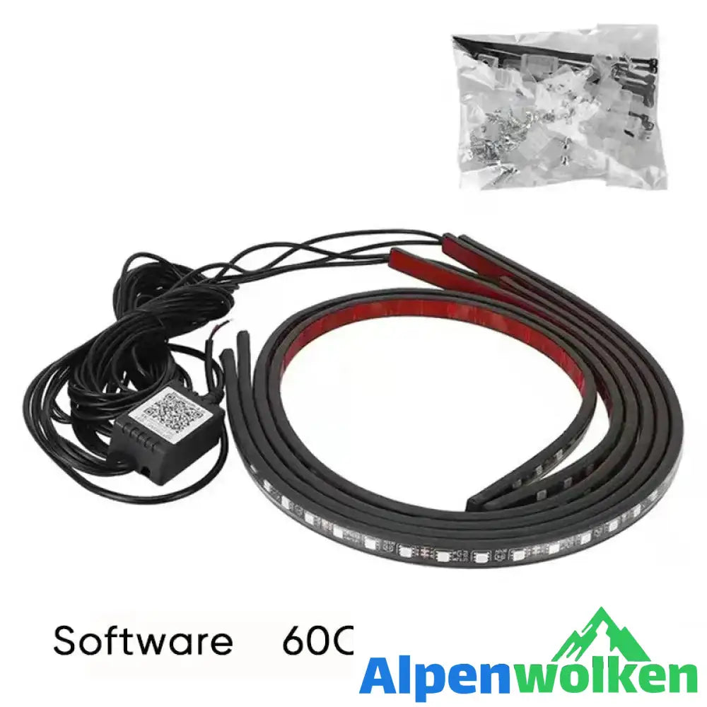 Alpenwolken - Auto-Chassis-Fernbedienung bunte Umgebungslichter Software 60*2+90*2