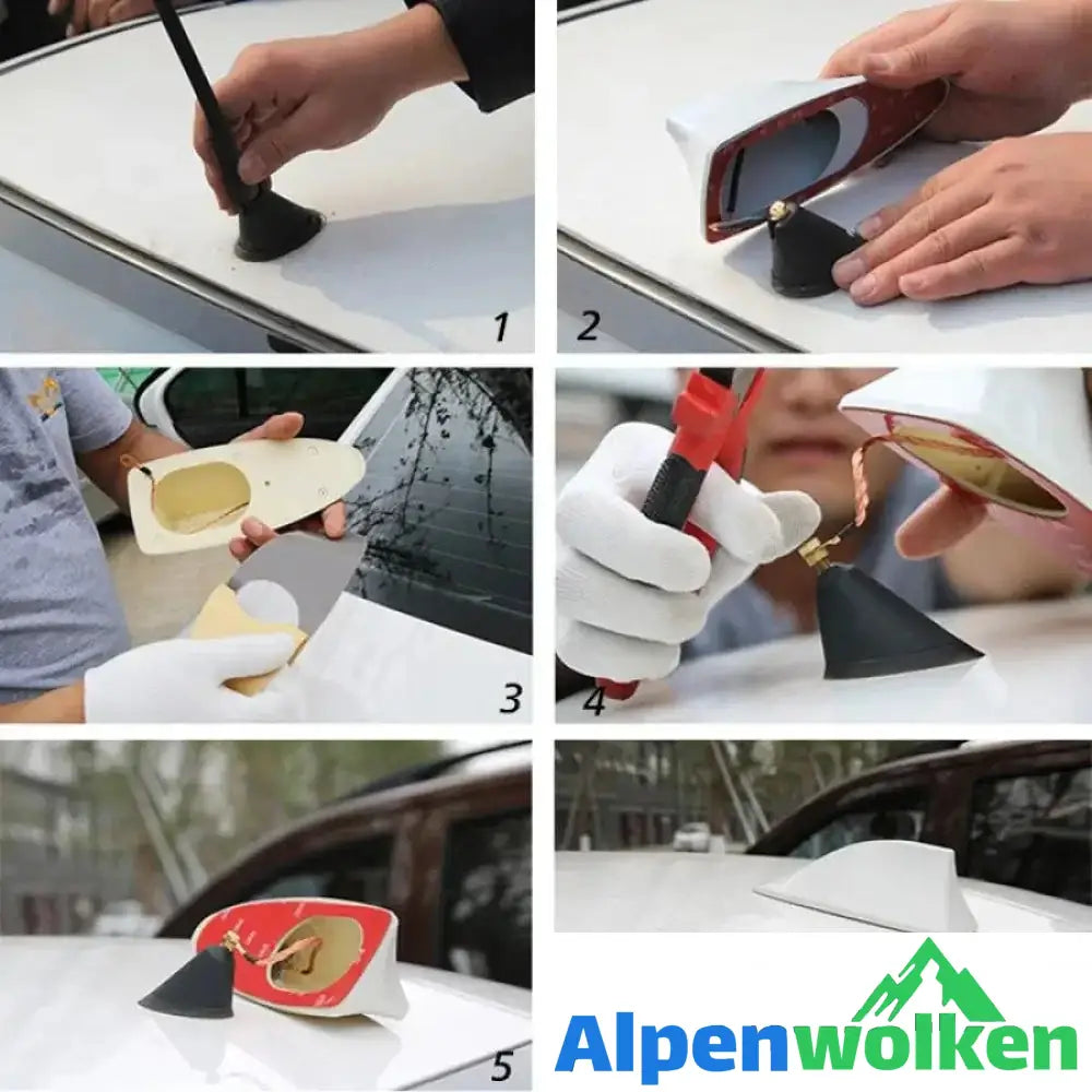 Alpenwolken - Auto Haifischflossenantenne