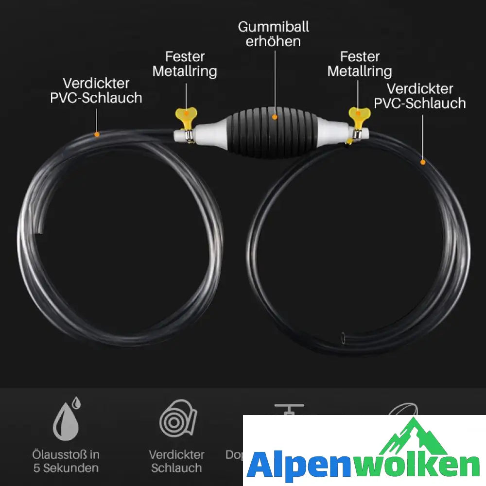 Alpenwolken - Auto Kraftstofftank Sauger