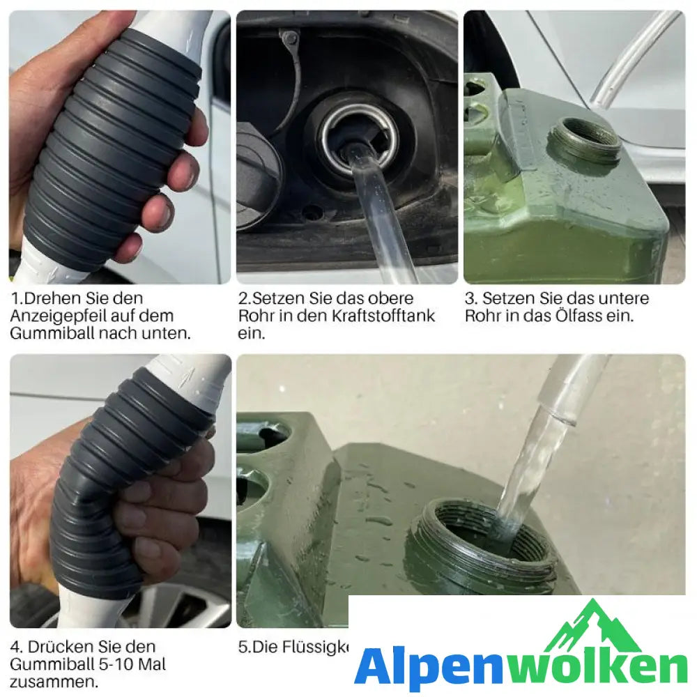 Alpenwolken - Auto Kraftstofftank Sauger