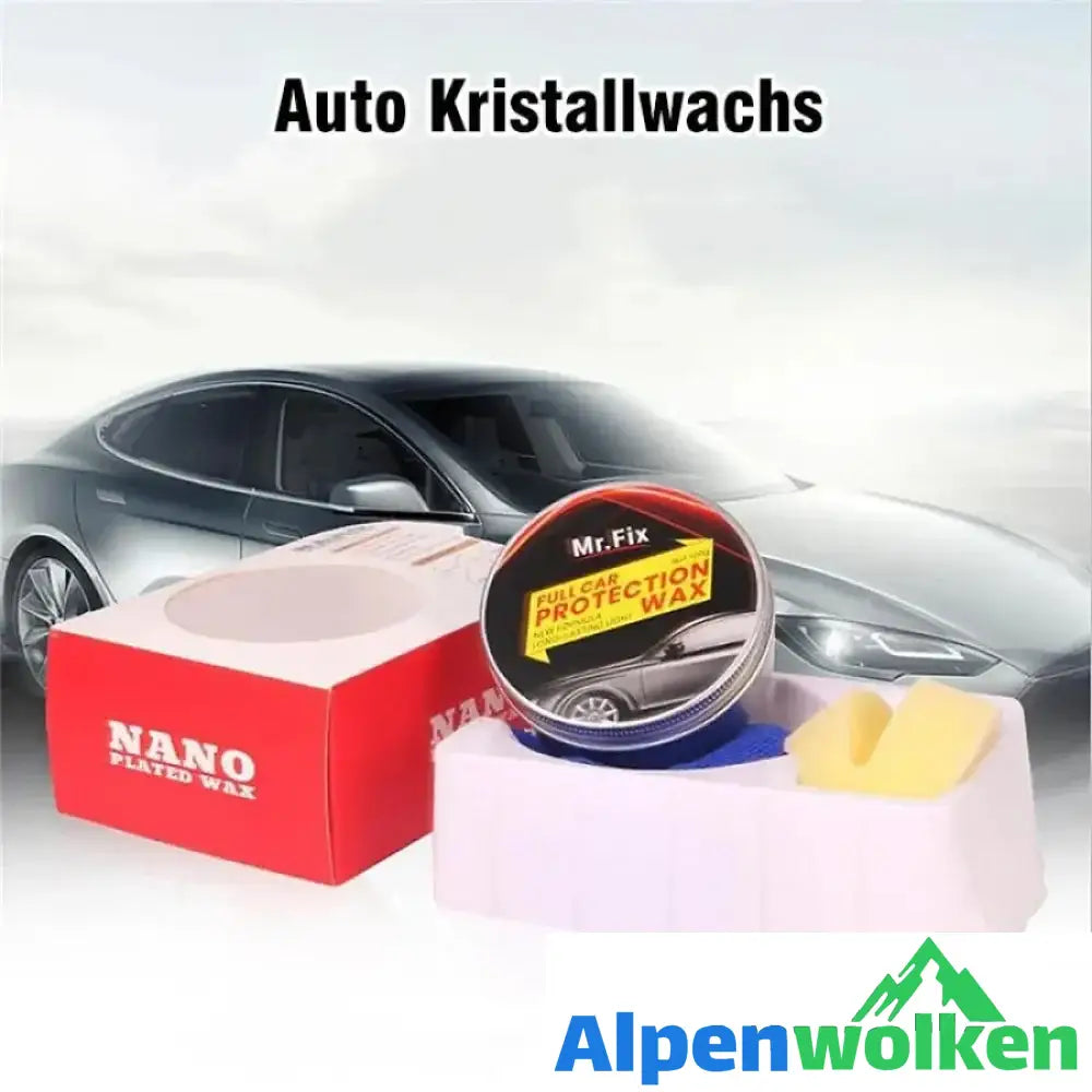 Alpenwolken - Auto Kristallwachs