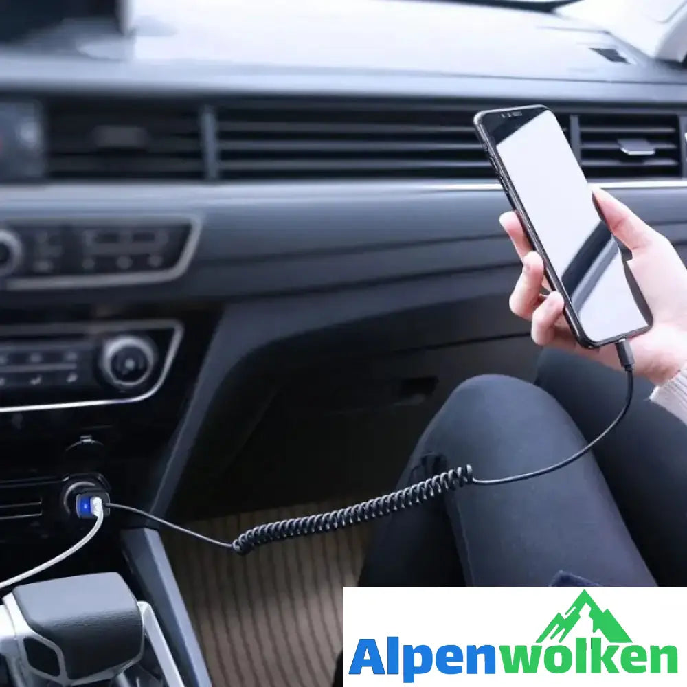 Alpenwolken - Auto Ladegerät für Telefon