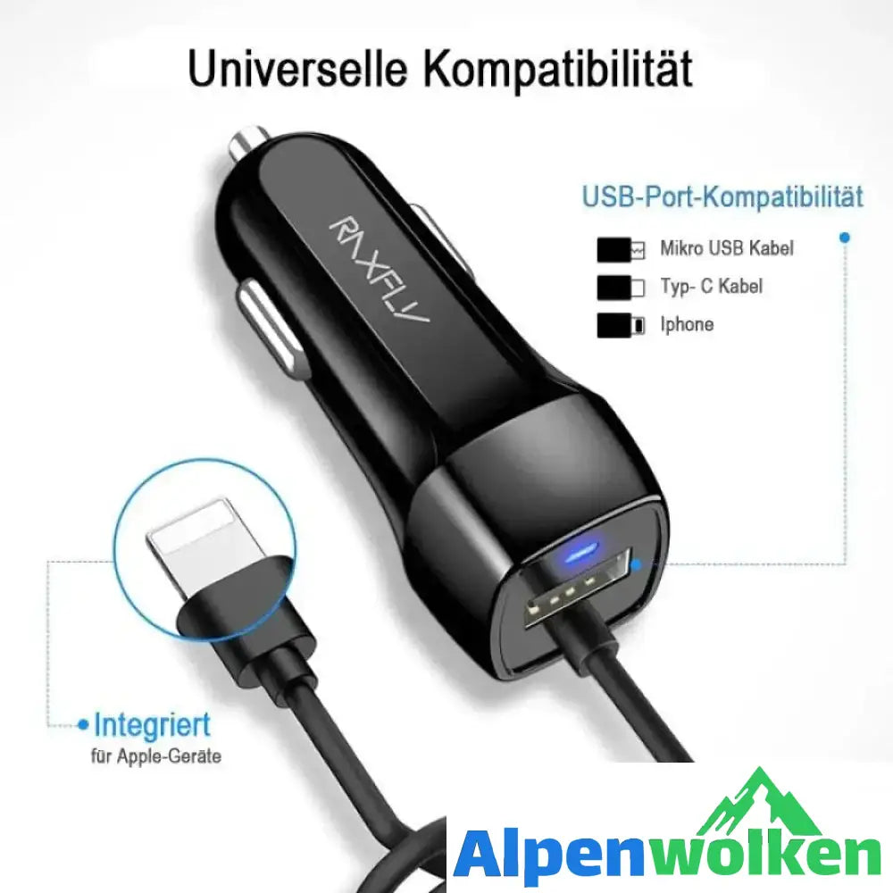 Alpenwolken - Auto Ladegerät für Telefon