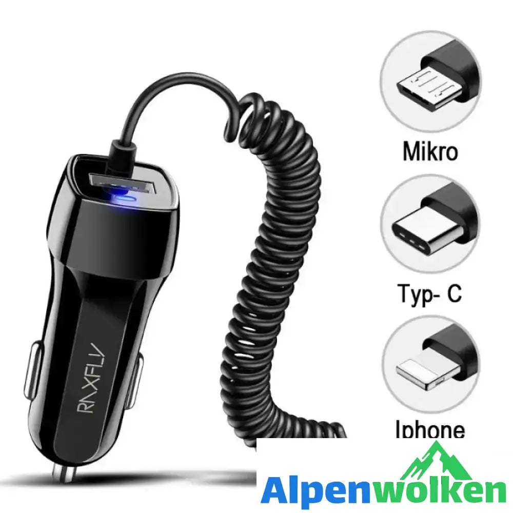 Alpenwolken - Auto Ladegerät für Telefon