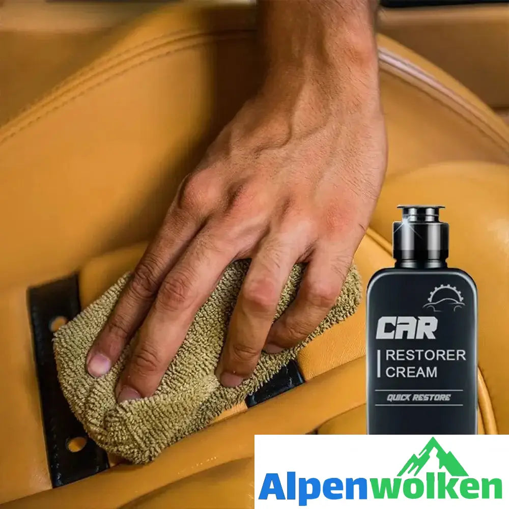 Alpenwolken - Auto Leder und Kunststoff Renovierungscreme