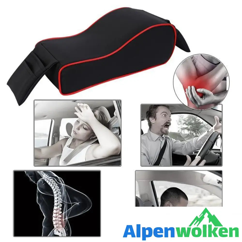 Alpenwolken - Auto-Mittelkonsolen-Armlehnenkissen mit Aufbewahrungstasche