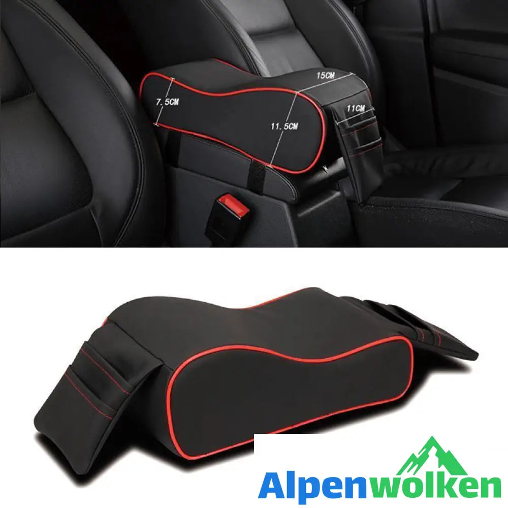 Alpenwolken - Auto-Mittelkonsolen-Armlehnenkissen mit Aufbewahrungstasche