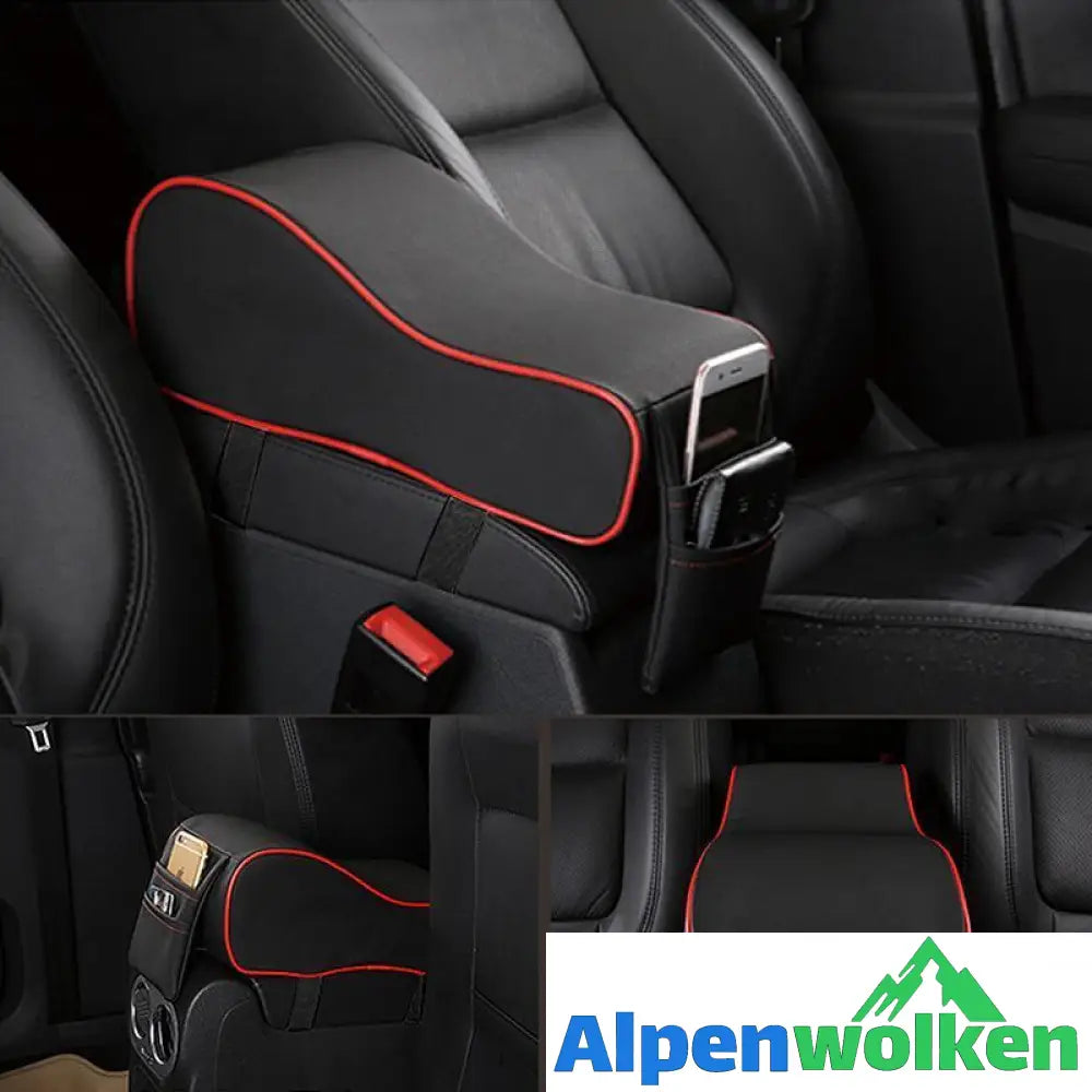 Alpenwolken - Auto-Mittelkonsolen-Armlehnenkissen mit Aufbewahrungstasche