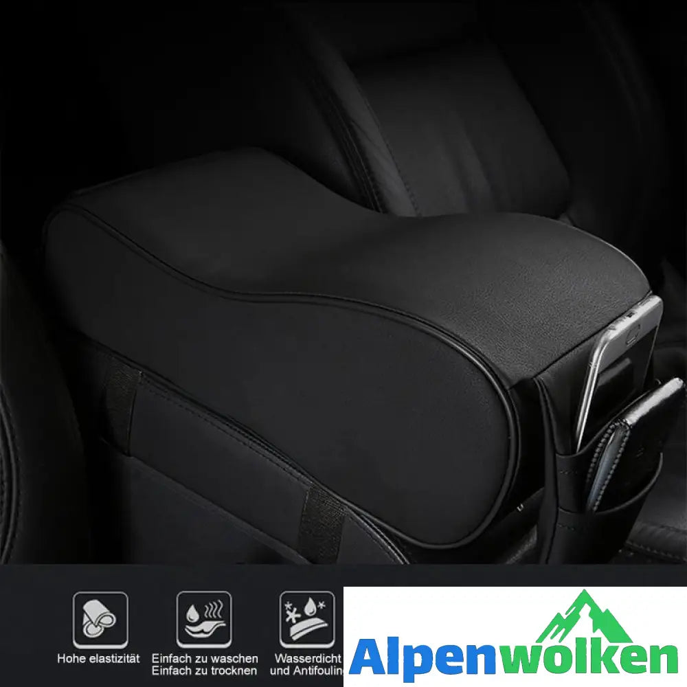 Alpenwolken - Auto-Mittelkonsolen-Armlehnenkissen mit Aufbewahrungstasche