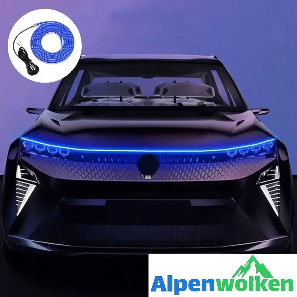 Alpenwolken - Auto tagfahrlicht Blau