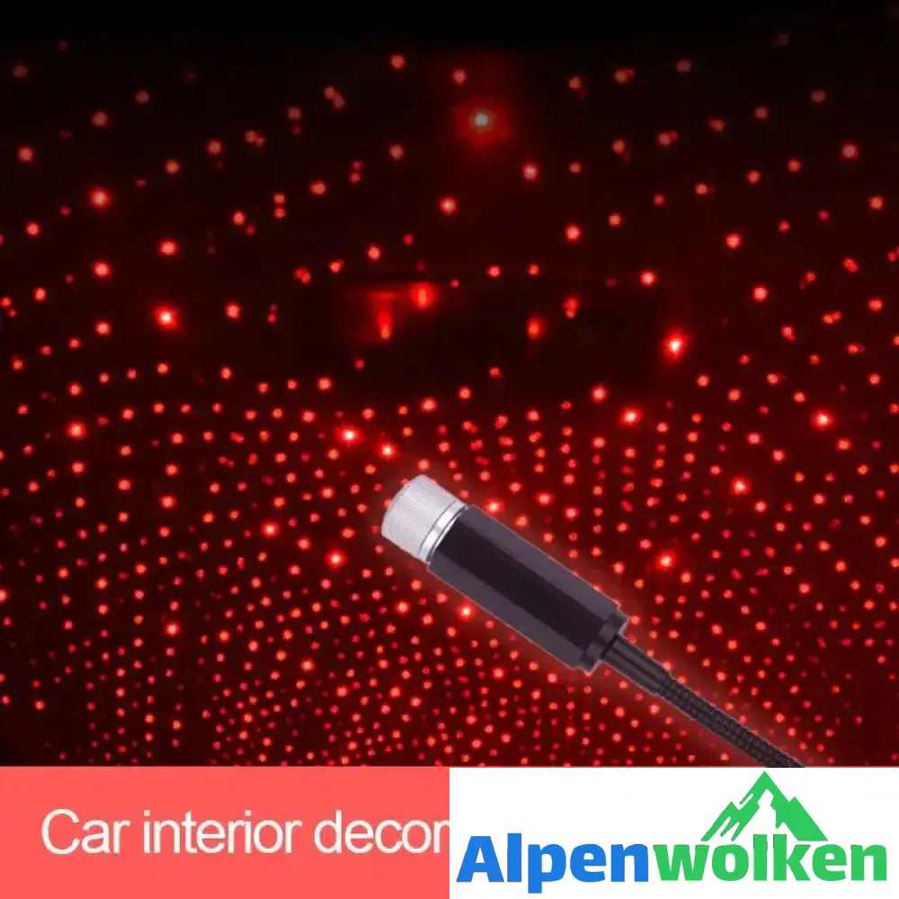 Alpenwolken - Auto und Hausdecke Romantisches USB-Nachtlicht