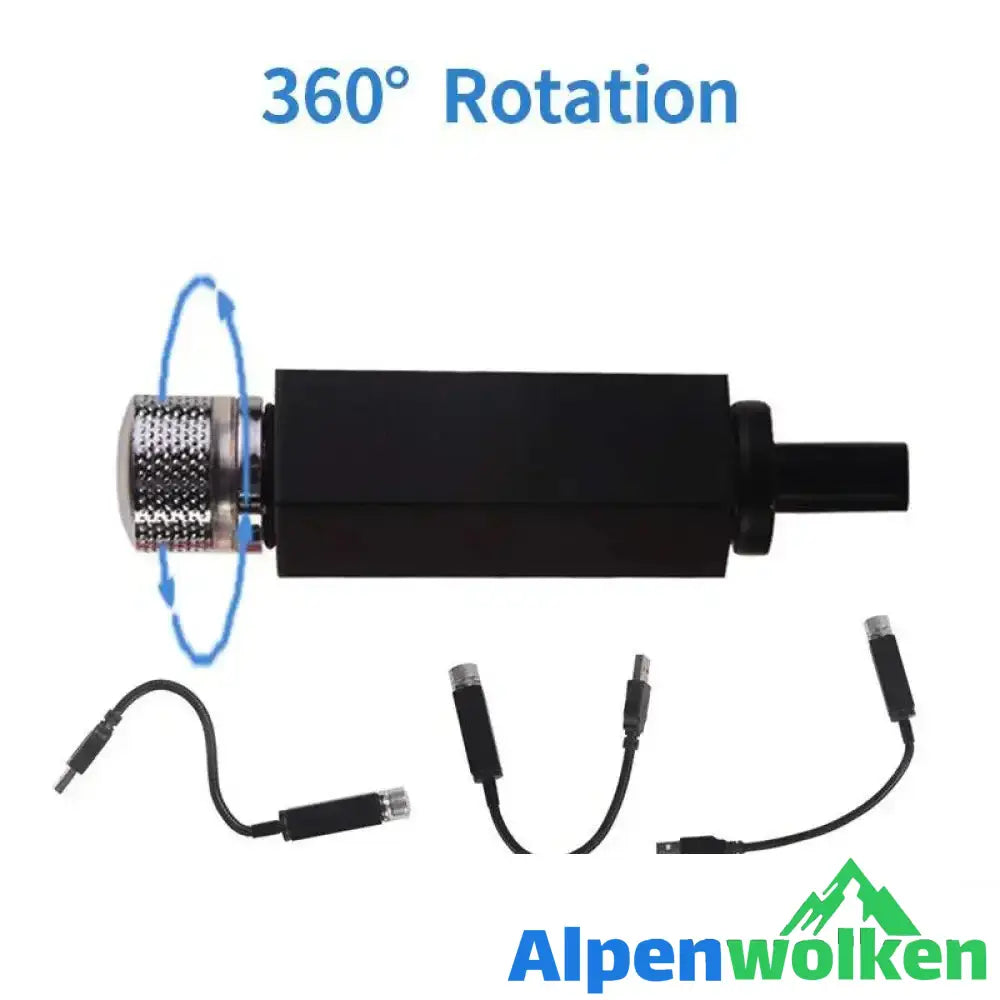 Alpenwolken - Auto und Hausdecke Romantisches USB-Nachtlicht