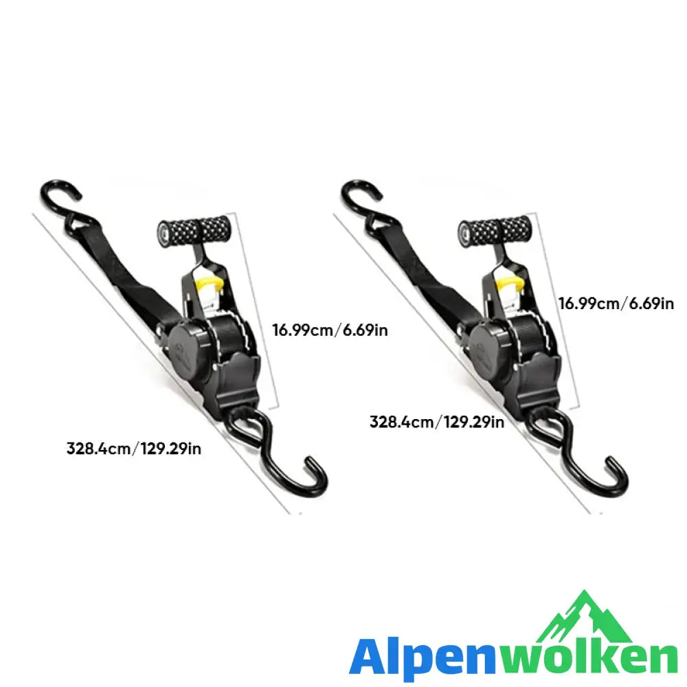 Alpenwolken - Automatisch einziehbarer Ratschengurt