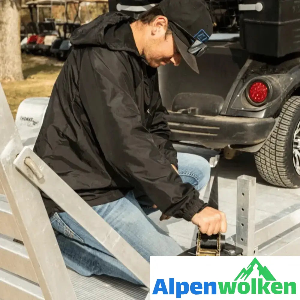 Alpenwolken - Automatisch einziehbarer Ratschengurt