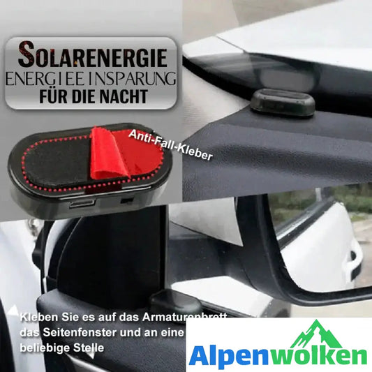 Alpenwolken - 🚗Automatische Blinkende LED-Analog-Alarmleuchte zur Diebstahlsicherung