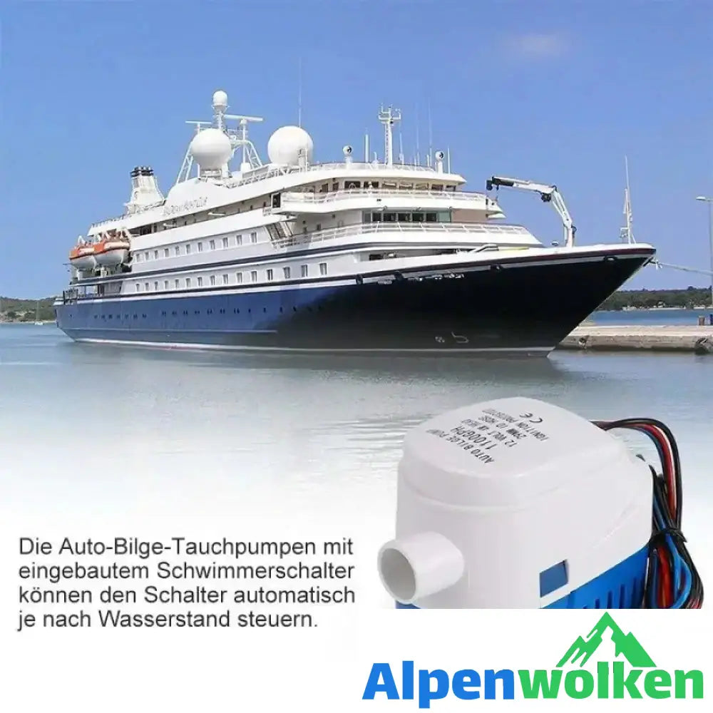 Alpenwolken - Automatische Boot-Tauchpumpe-Bilgepumpe