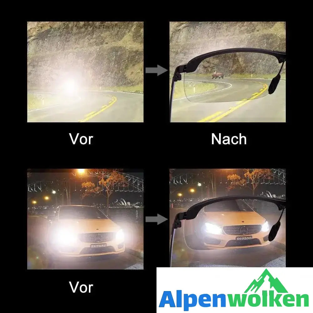 Alpenwolken - Automatische Verfärbung Polarisierende Brille