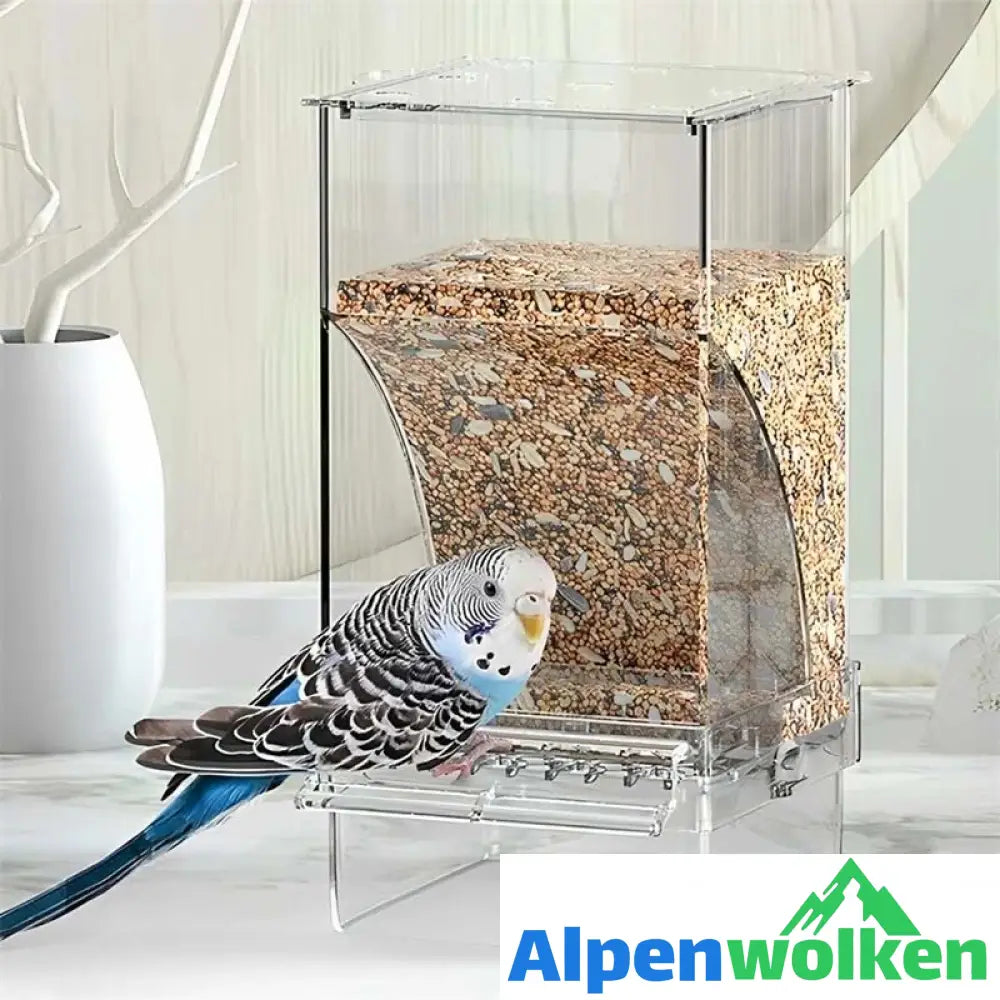 Alpenwolken - Automatischer, auslaufsicherer Vogelfutterspender