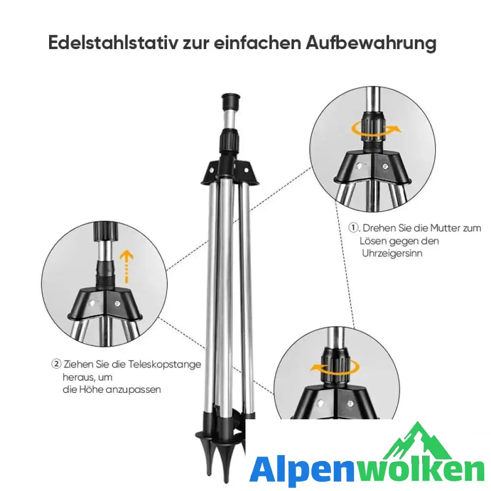 Alpenwolken - Automatischer rotierender Stativsprinkler