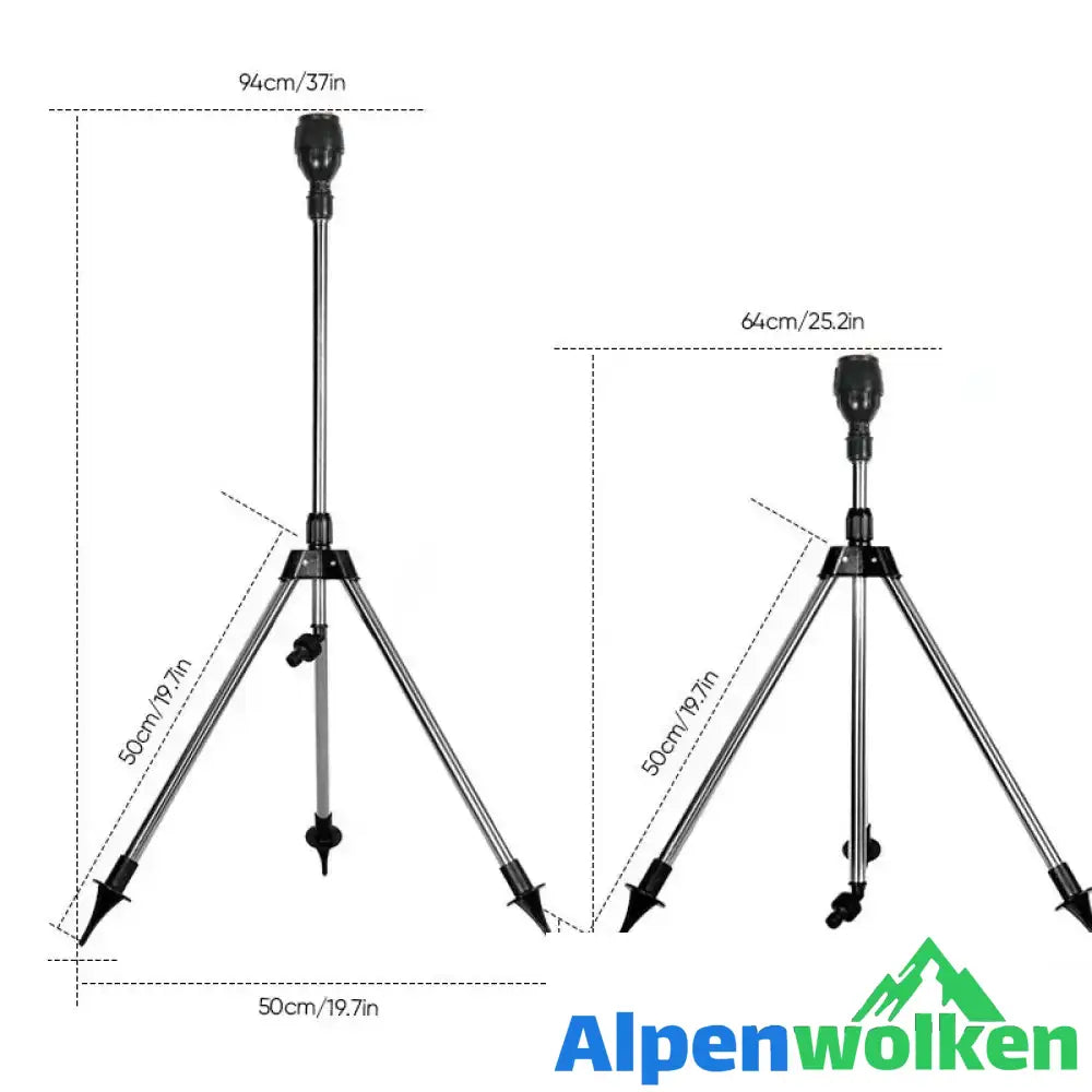 Alpenwolken - Automatischer rotierender Stativsprinkler