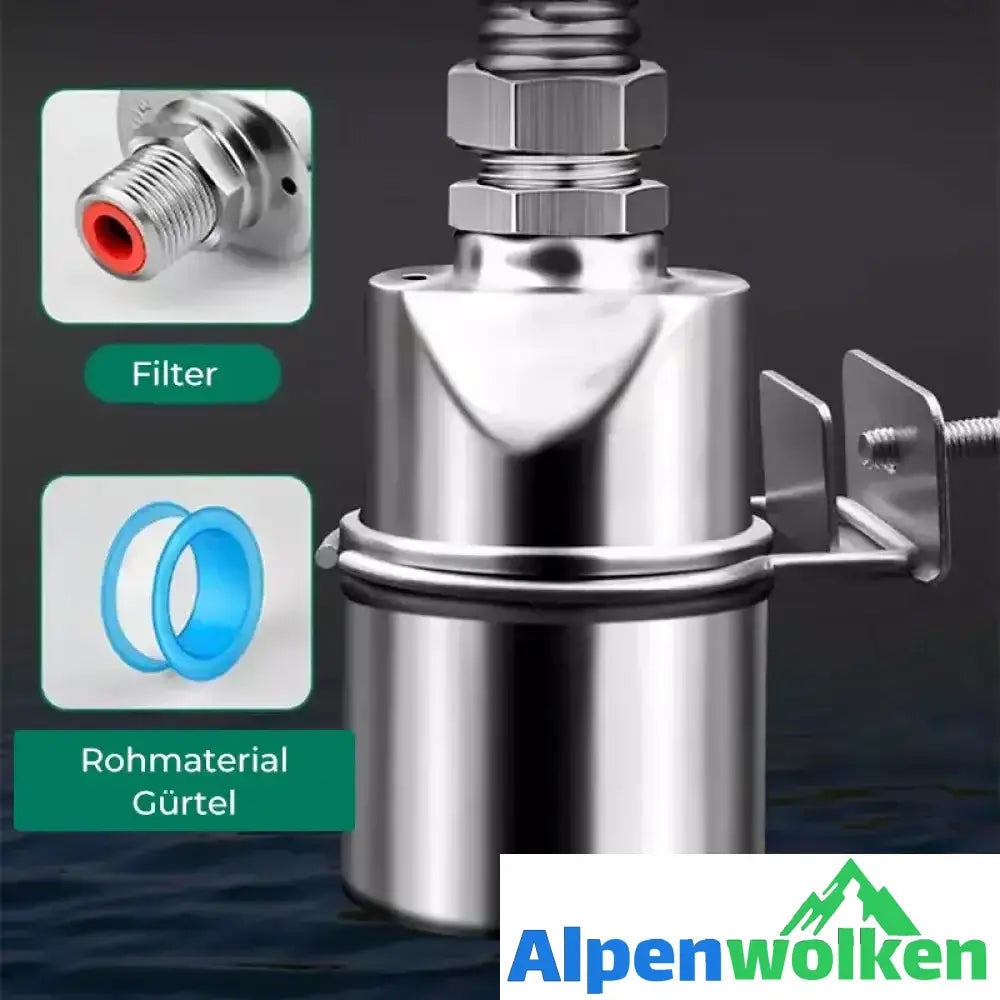 Alpenwolken - Automatischer Wasserstandsregler aus Edelstahl