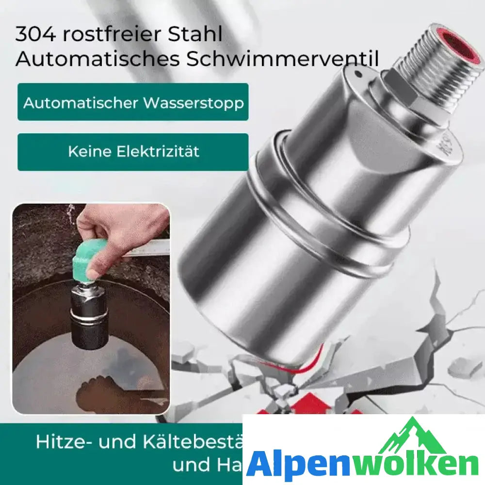 Alpenwolken - Automatischer Wasserstandsregler aus Edelstahl