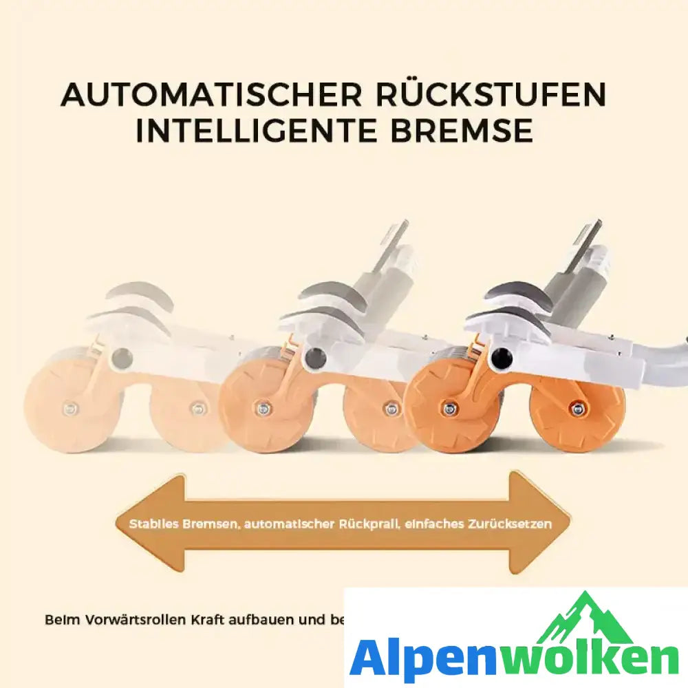 Alpenwolken - Automatisches Rückprall-Bauchrad