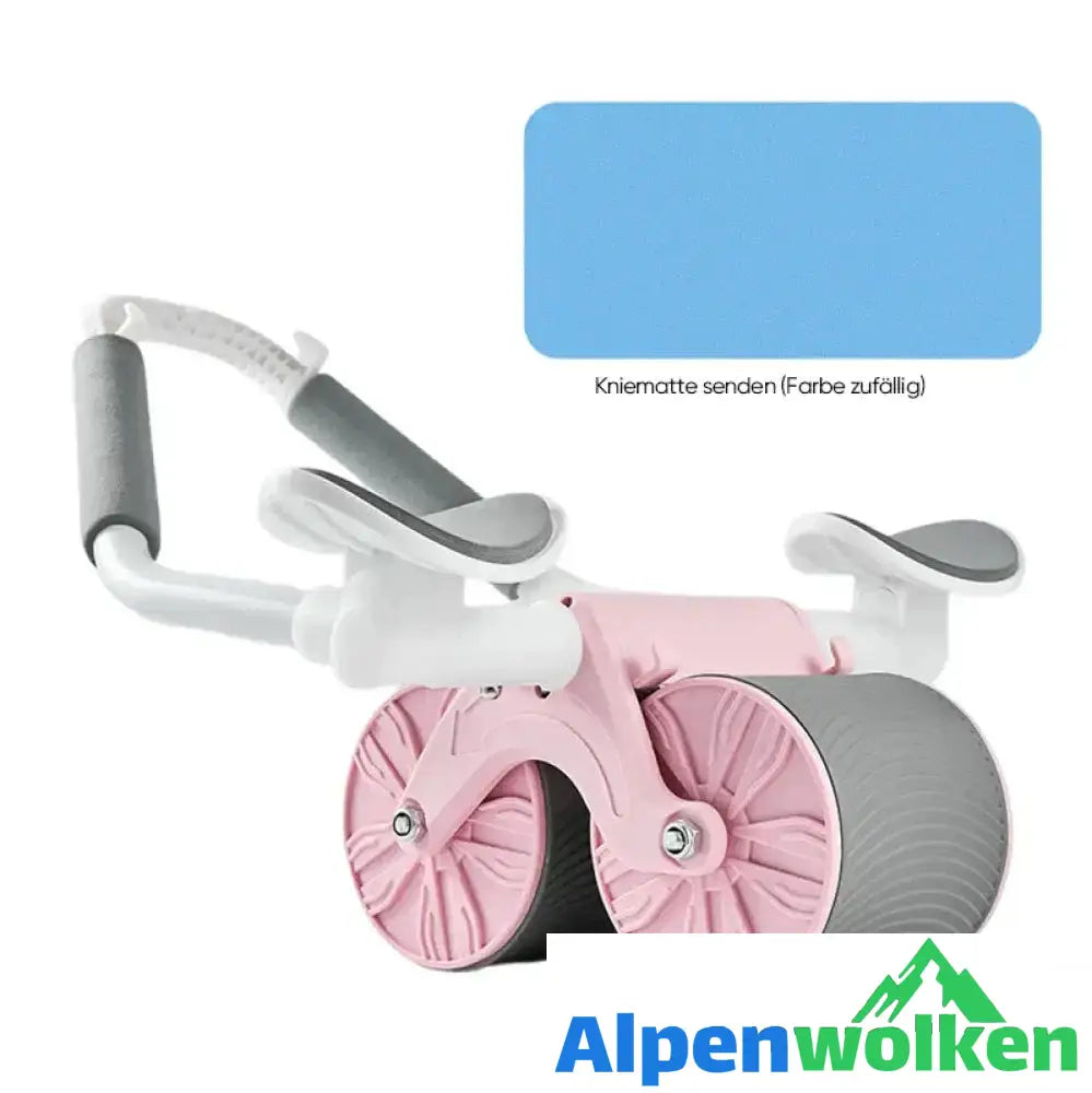 Alpenwolken - Automatisches Rückprall-Bauchrad Rosa